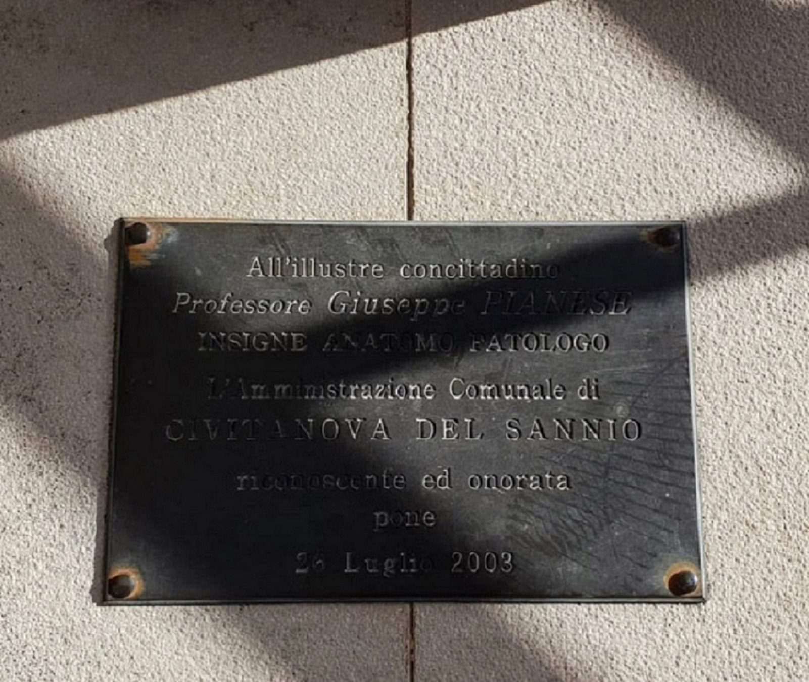 Giuseppe Pianese's bust,Civitanova del Sannio - 03.jpg